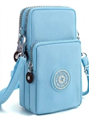 Crossbody Bag Phone Sleeve Concert Venue Festival Adjustable Strap Arm Wrist NWT